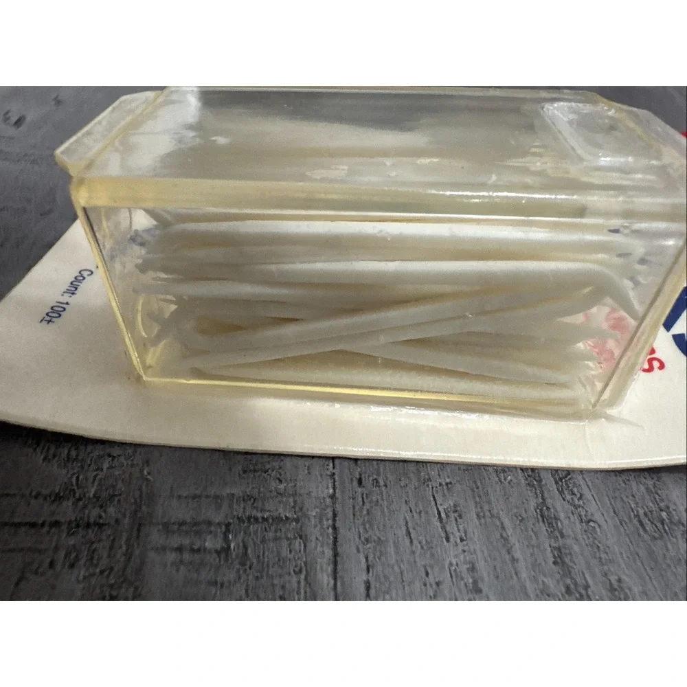 Vintage Armond's Angled proPICKS Dental Cleaners 100 ct Sealed Carded USA  70 80
